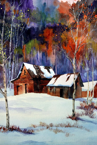 Winter Scene, Gayle MacDougall